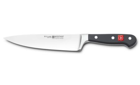 Cuchillo Wüsthof Forjado de 12 cm, con mango sintético color negro.