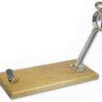 Soporte Jamonero Plegable Madera Inox