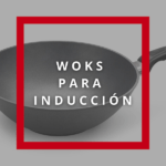 Wok para inducción