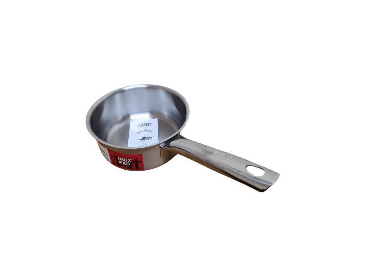 Cazo inox con mango ergonómico