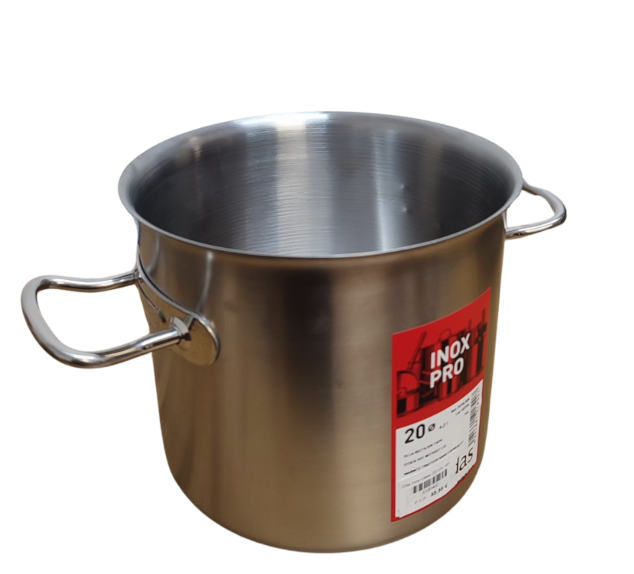 Olla alta pujadas de acero inoxidable para todo tipo de fogón
